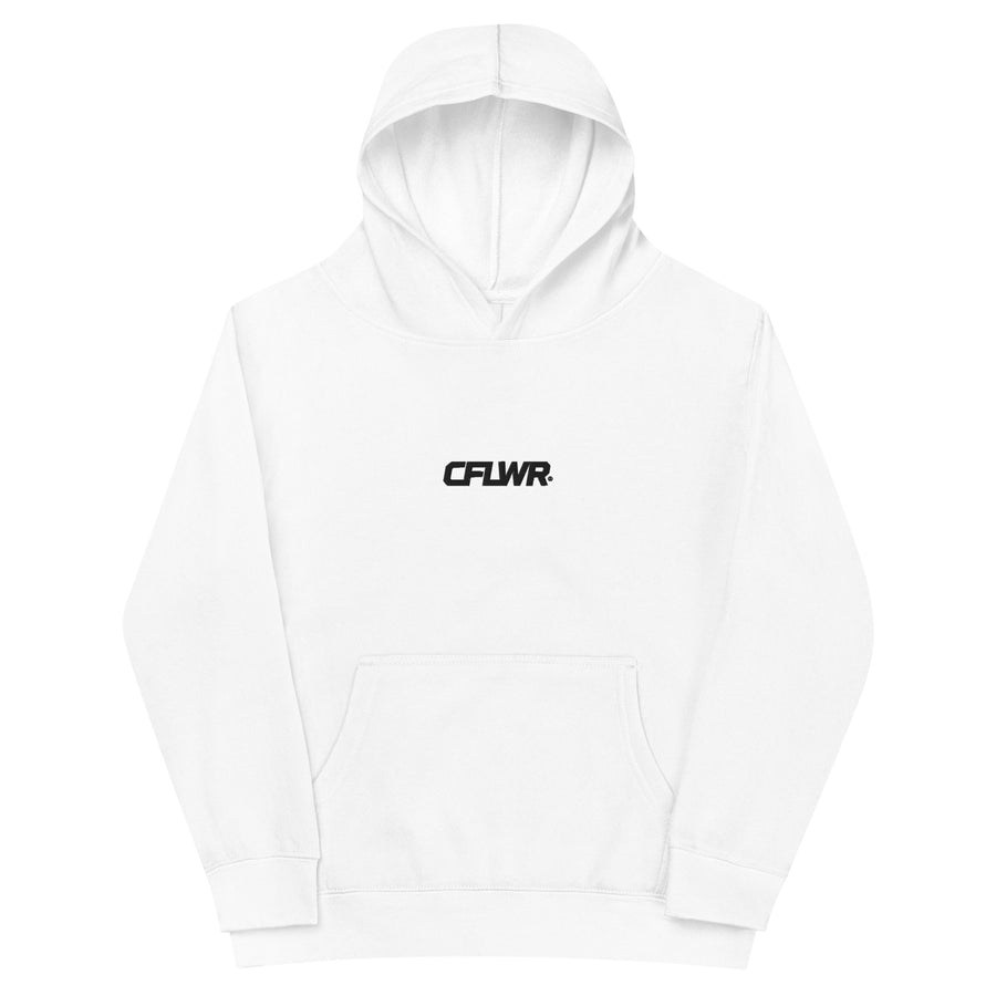 CFLWR YOUTH FLEECE HOODIE - WHITE